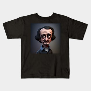 Edger Allen Poe Kids T-Shirt